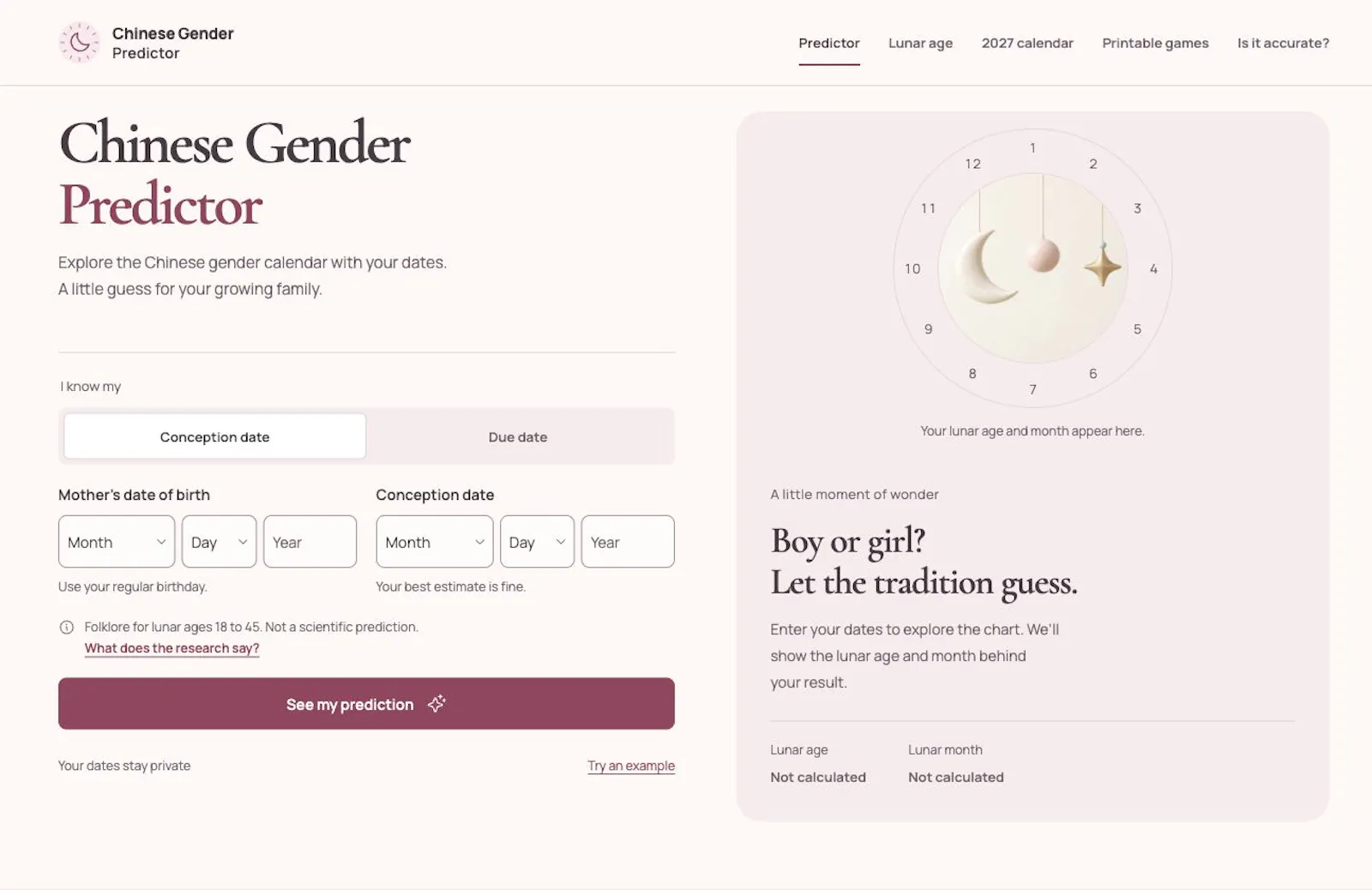 Chinese Gender Predictor screenshot 2