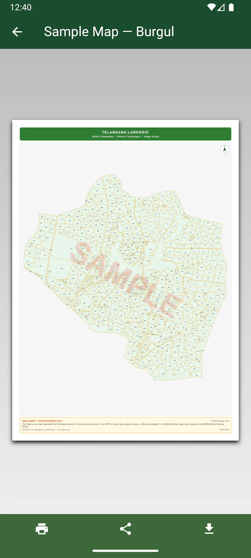Telangana LandGrid screenshot 5