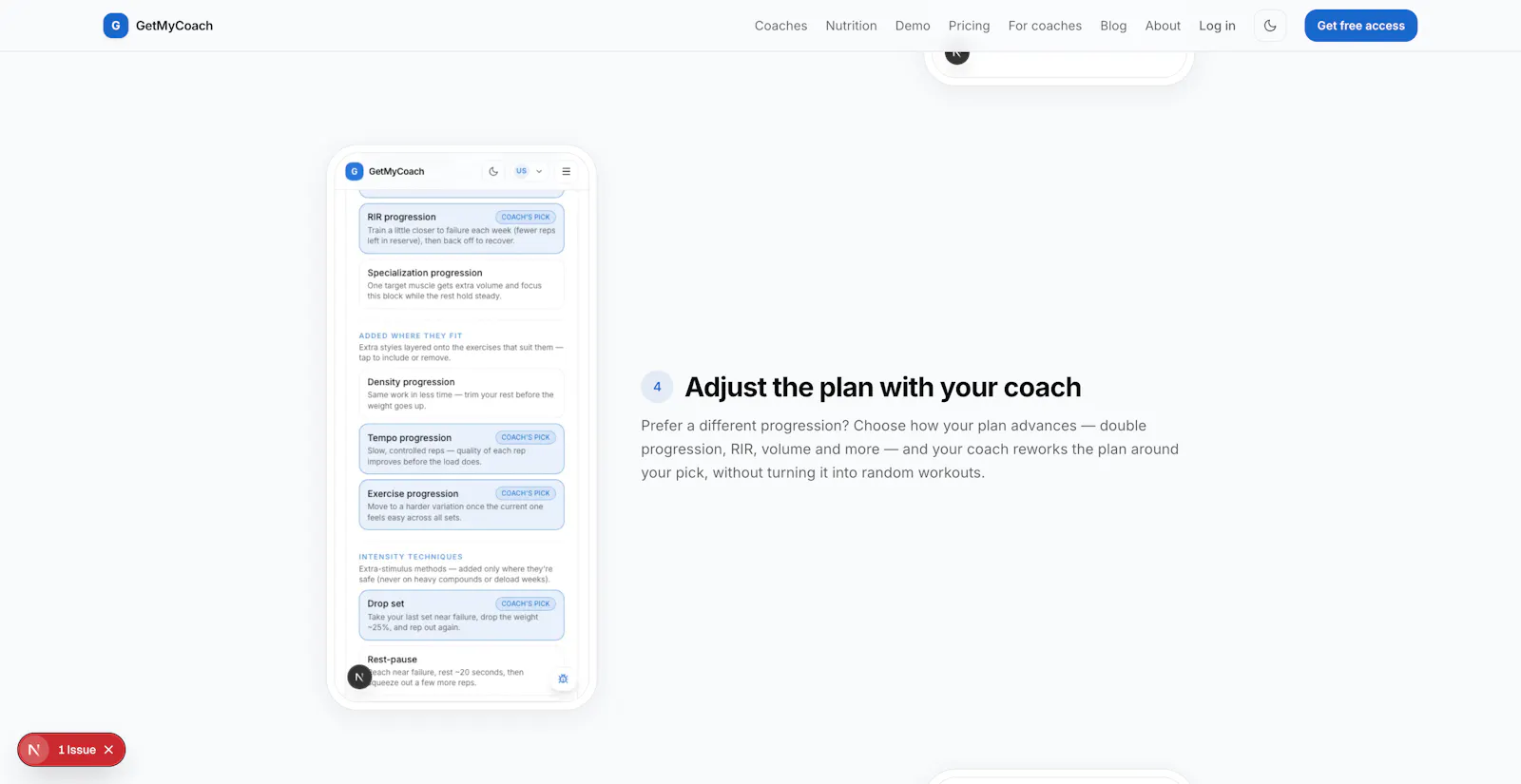 GetMyCoach screenshot 8