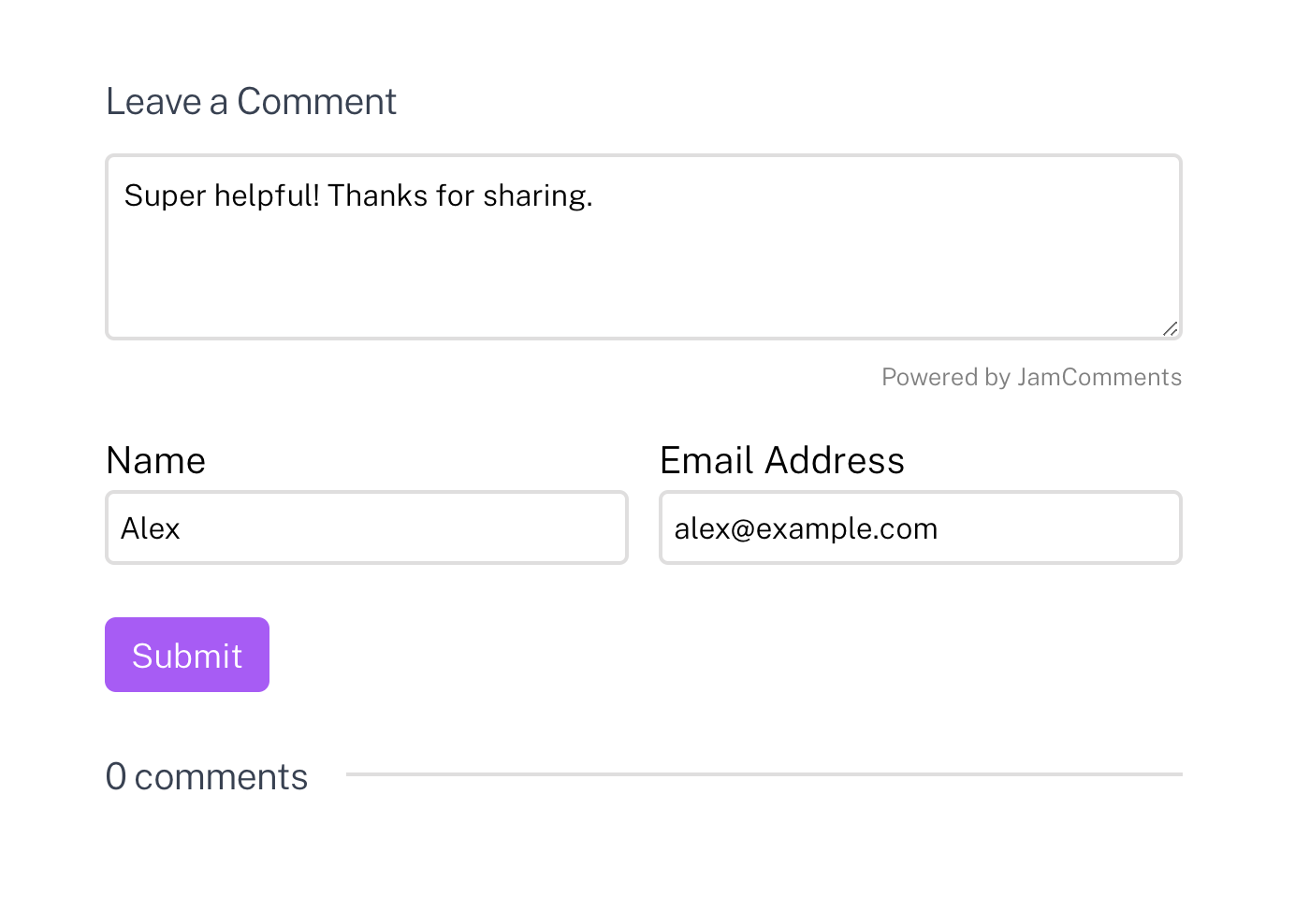 JamComments gallery image