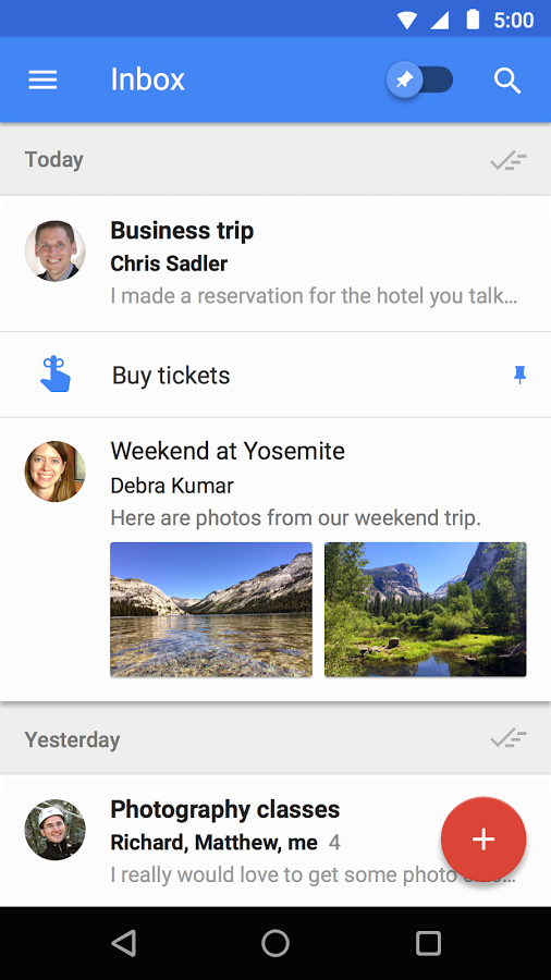 Smart Reply by Google Inbox gallery image