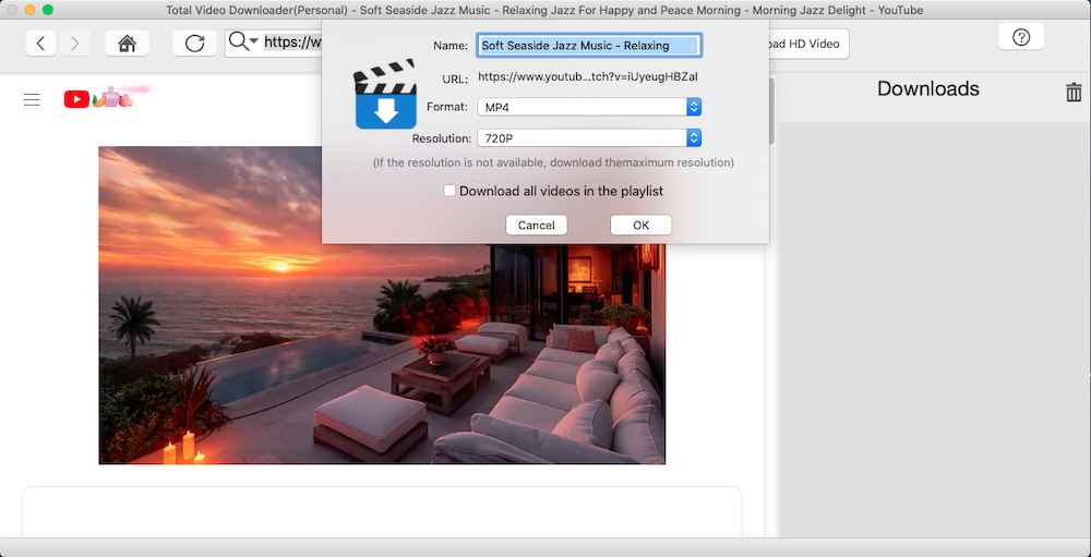 Mídia 3 de Download de vídeo total Mac - Download grátis do YouTube Videos Mac