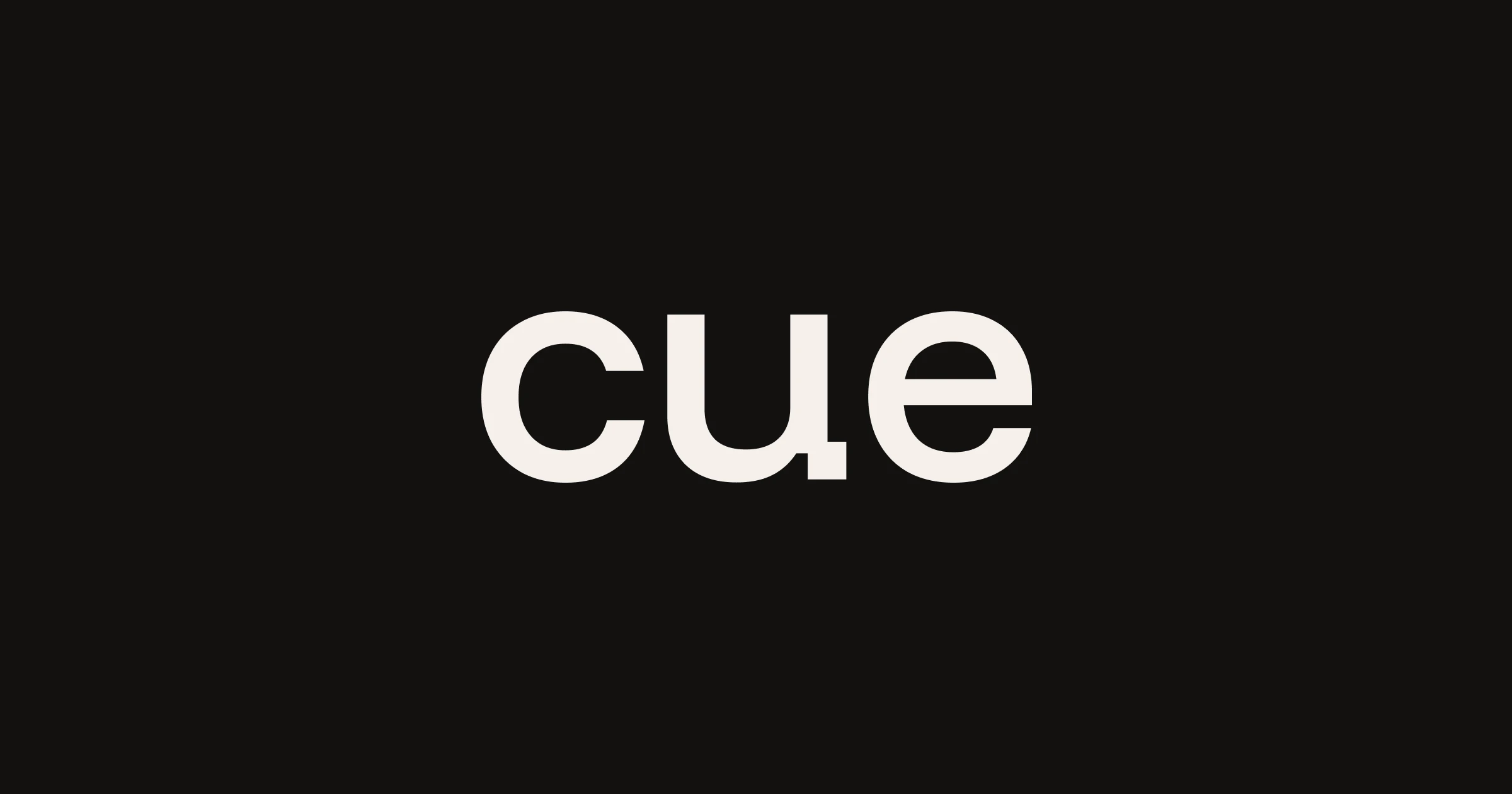Cue logo