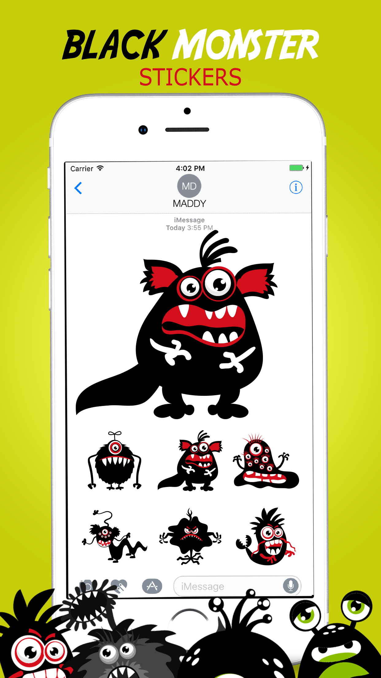 Monster Elevator Stickers gallery image