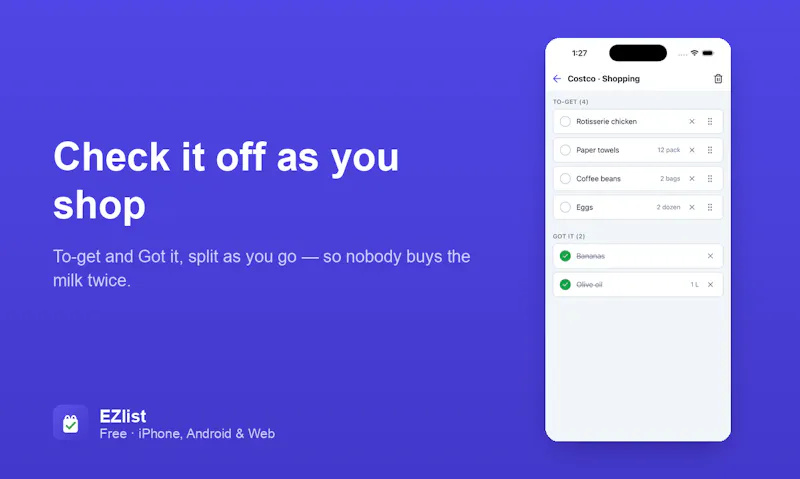 EZlist screenshot 6