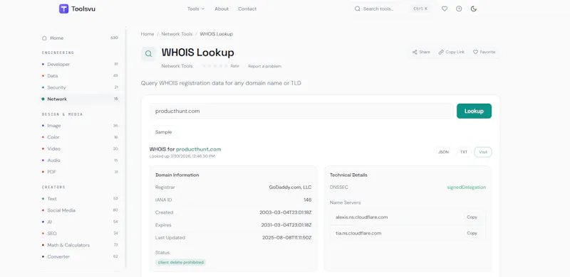 Toolsvu screenshot 3