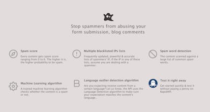 OOPSpam API gallery image