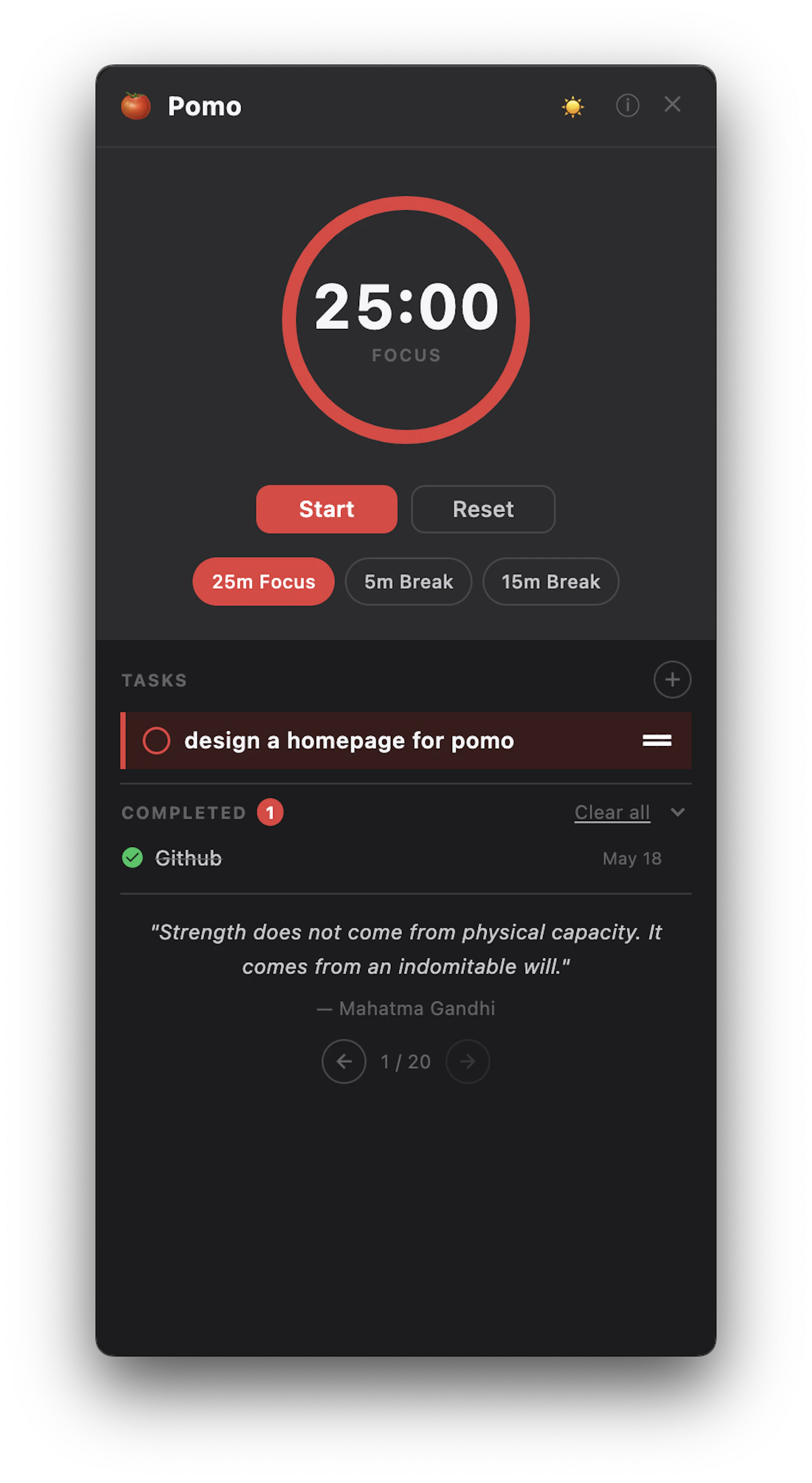 Pomo screenshot 2