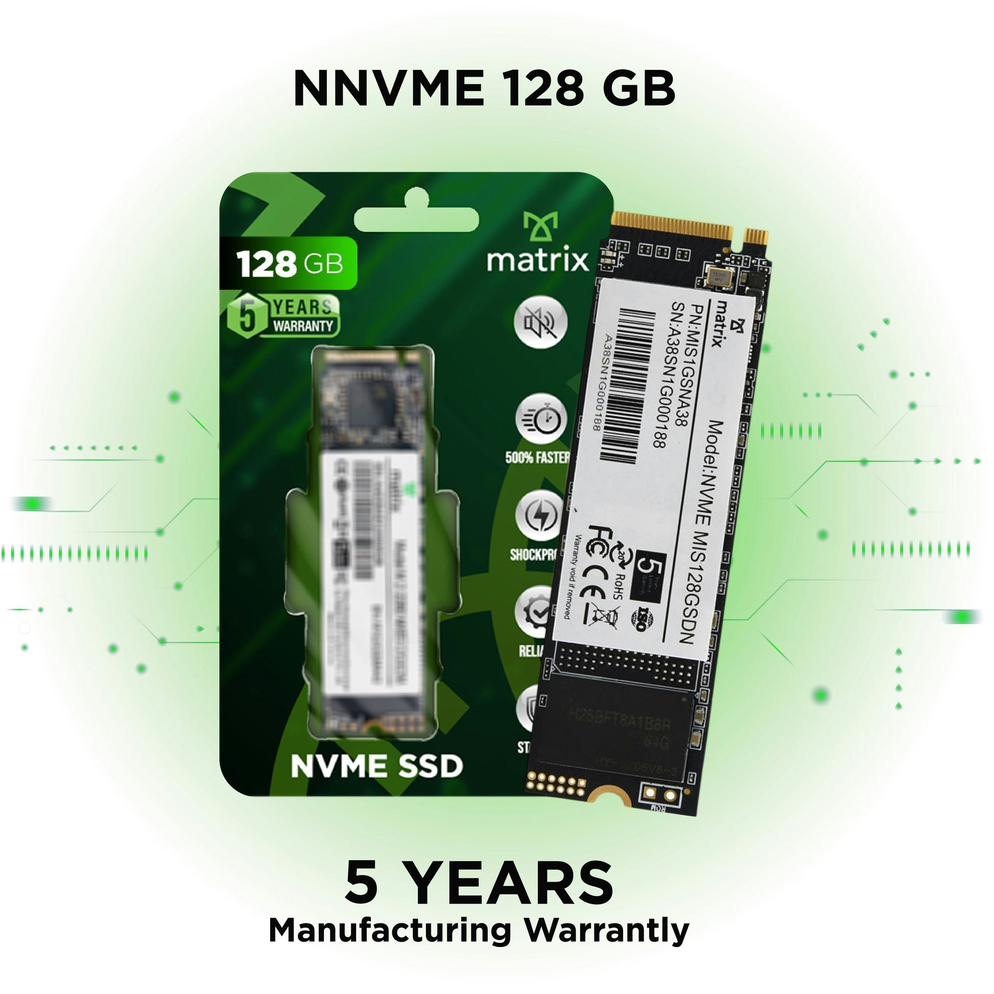 NVME SSD 128GB - Main product screenshot demonstrating key features and user interface