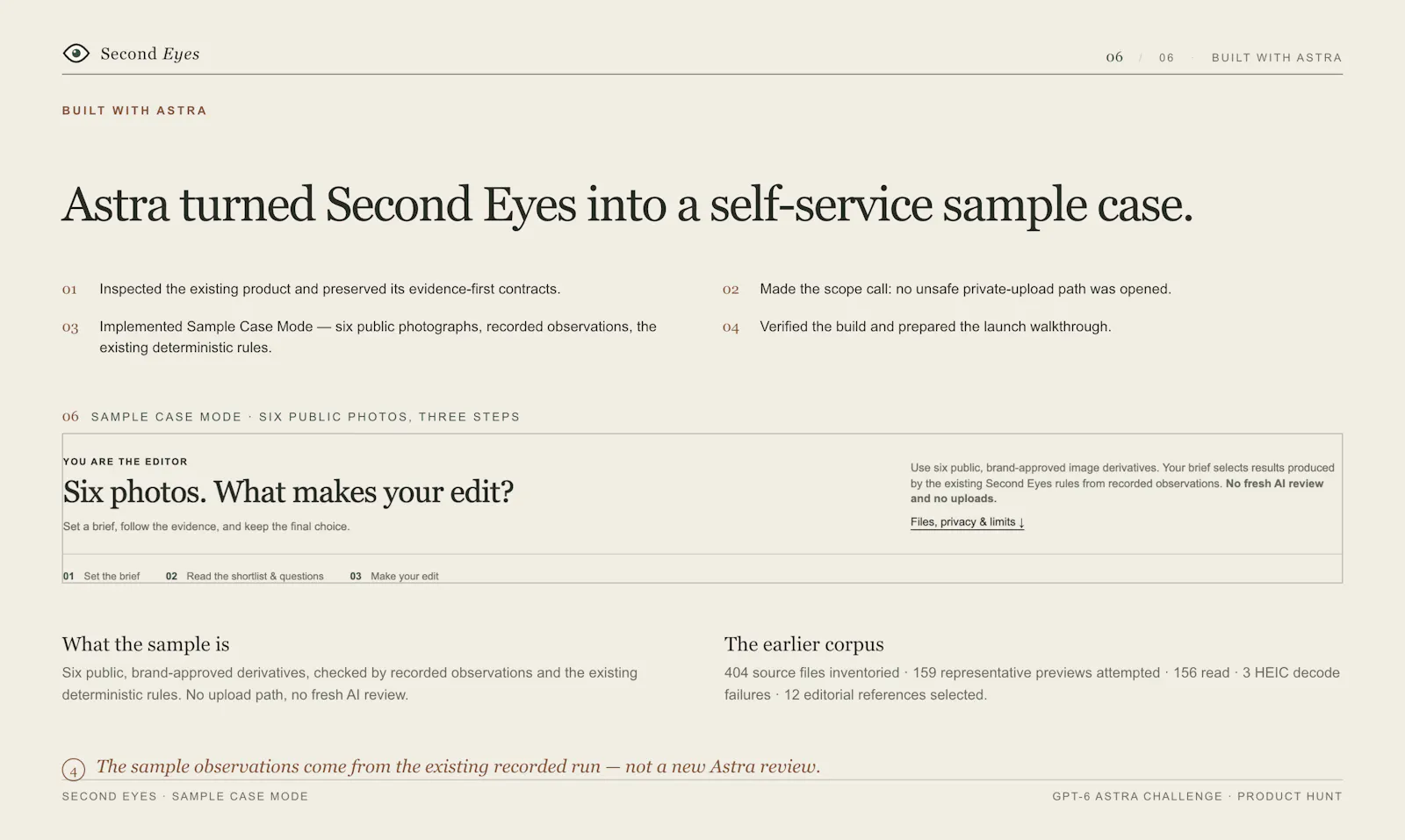 Second Eyes  screenshot 3