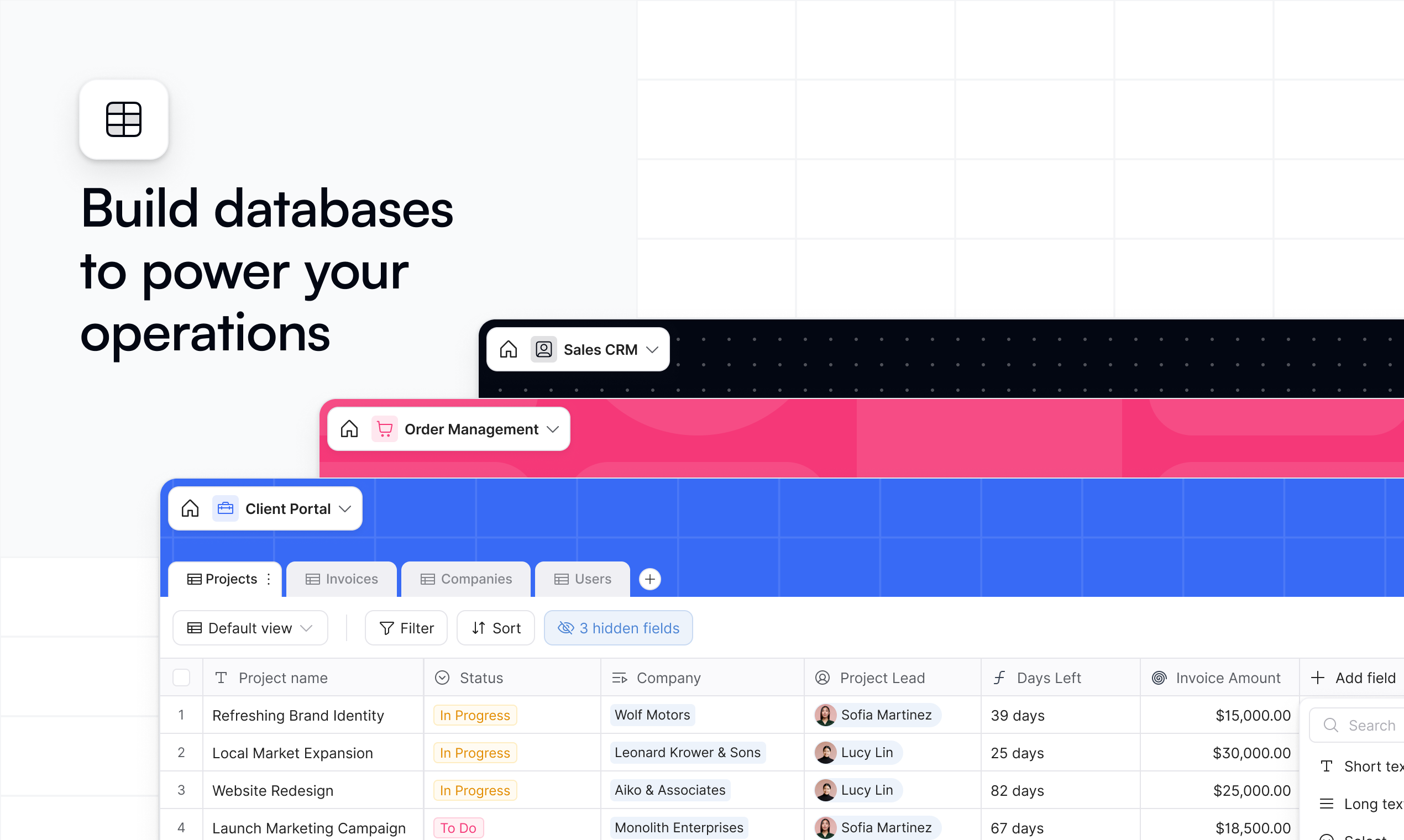 Softr Databases