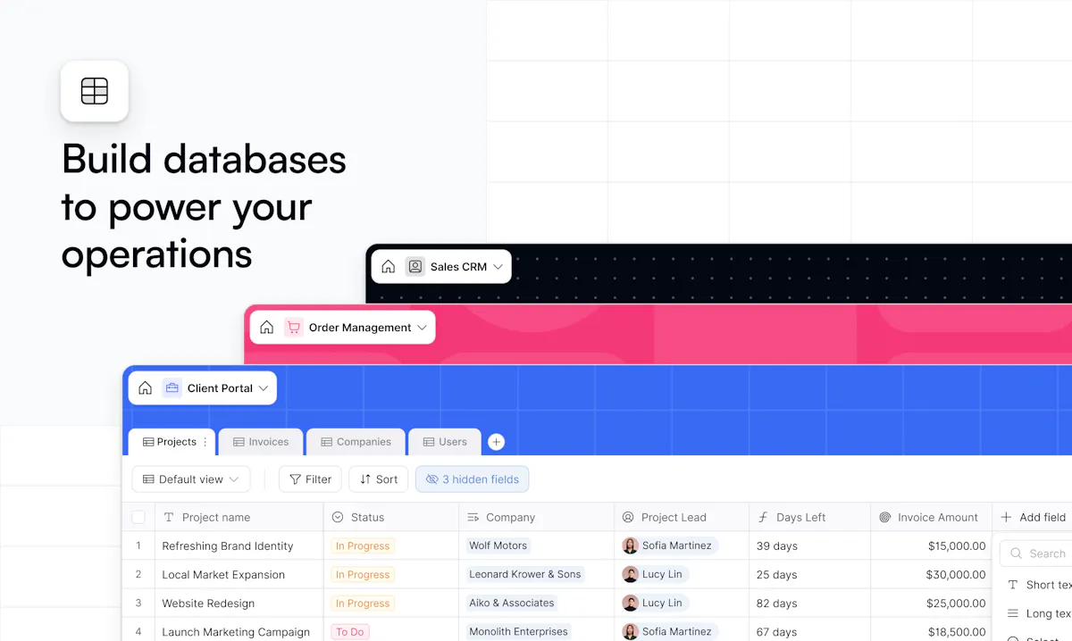Softr Databases