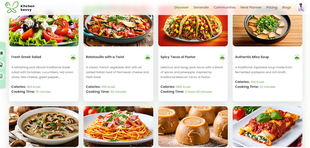 Kitchen Savvy App