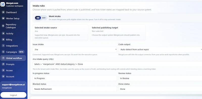 MergeLoom screenshot 1