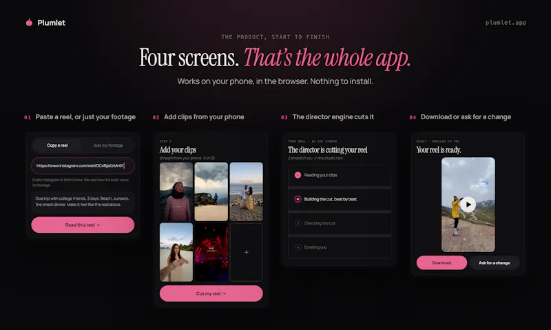 Plumlet screenshot 5