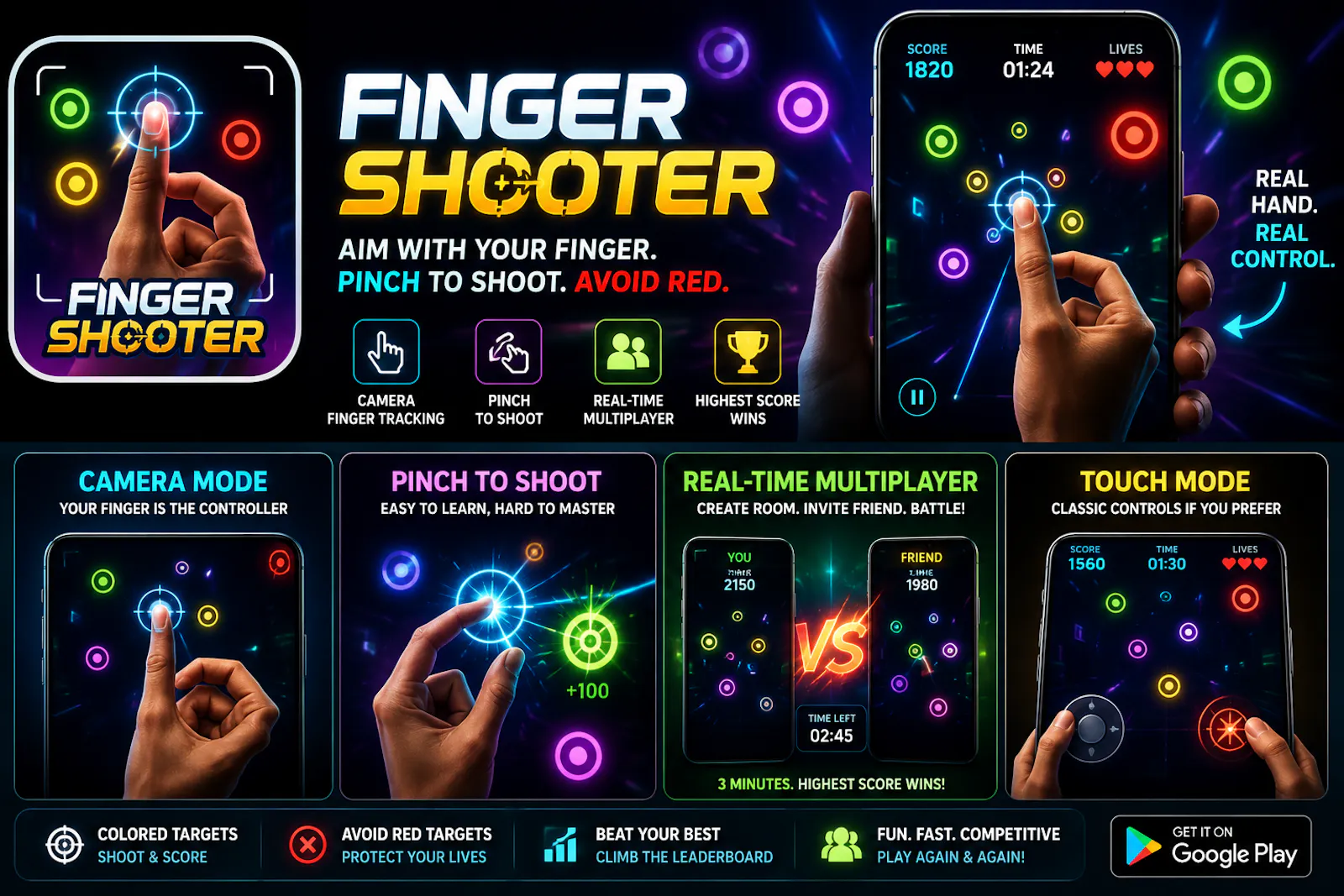 Finger Shooter screenshot 4