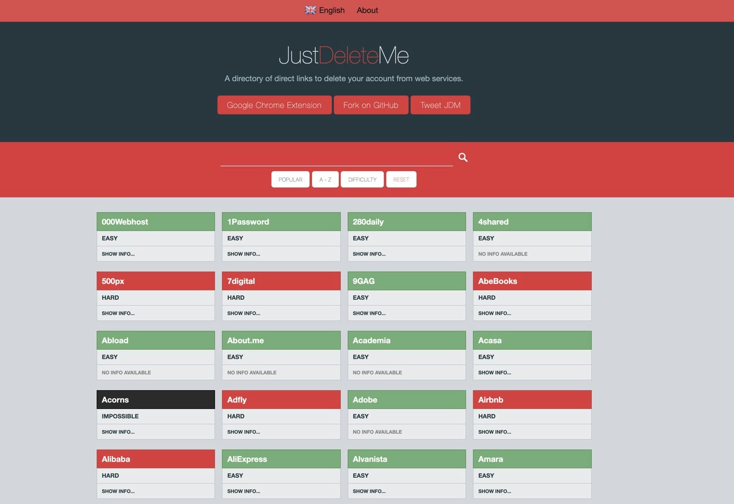 JustDeleteMe gallery image