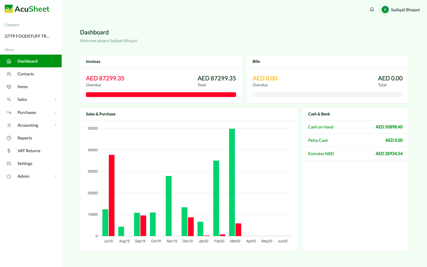 AcuSheet gallery image