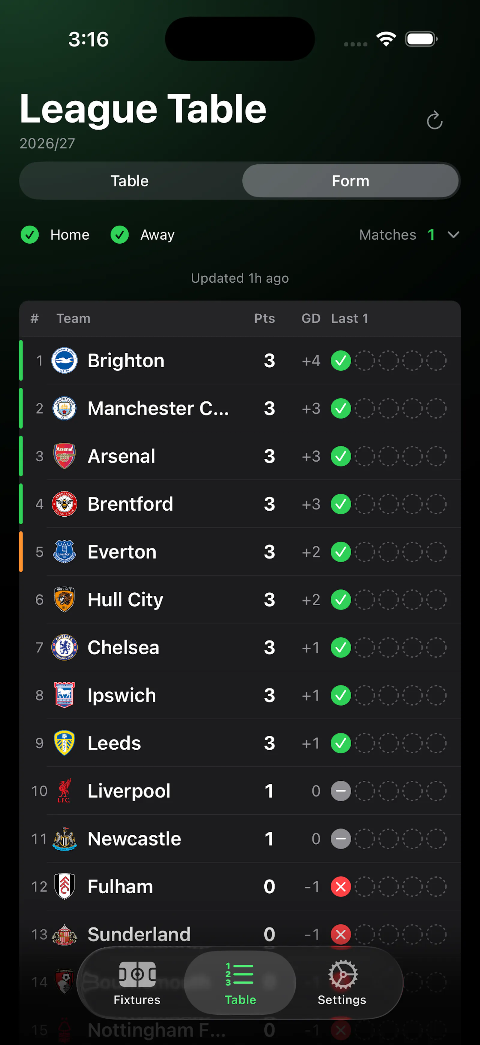 FootyMate screenshot 3