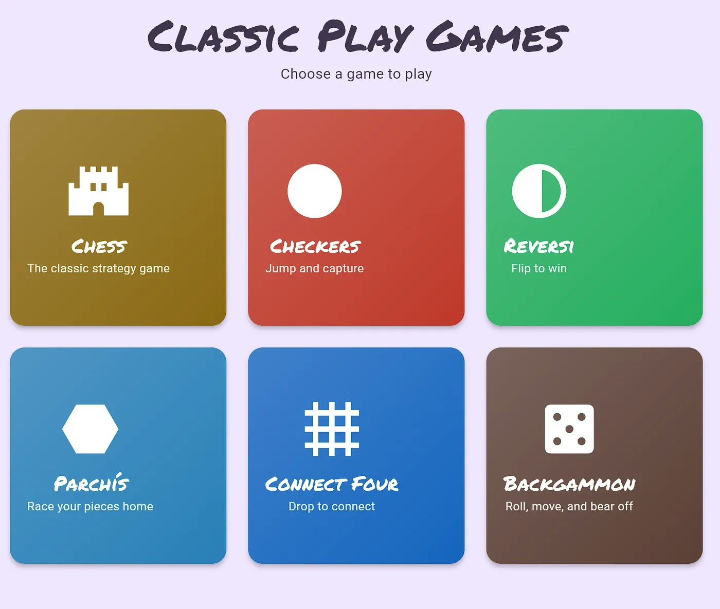 Classic Play Games - Product Hunt launch logo and brand identity