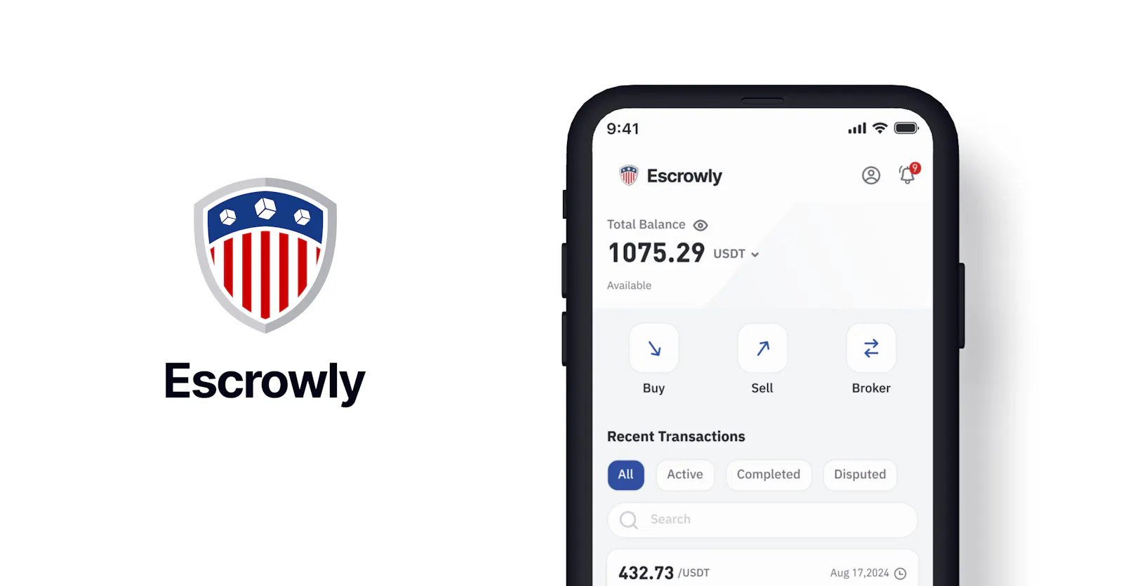 Escrowly.com screenshot 1