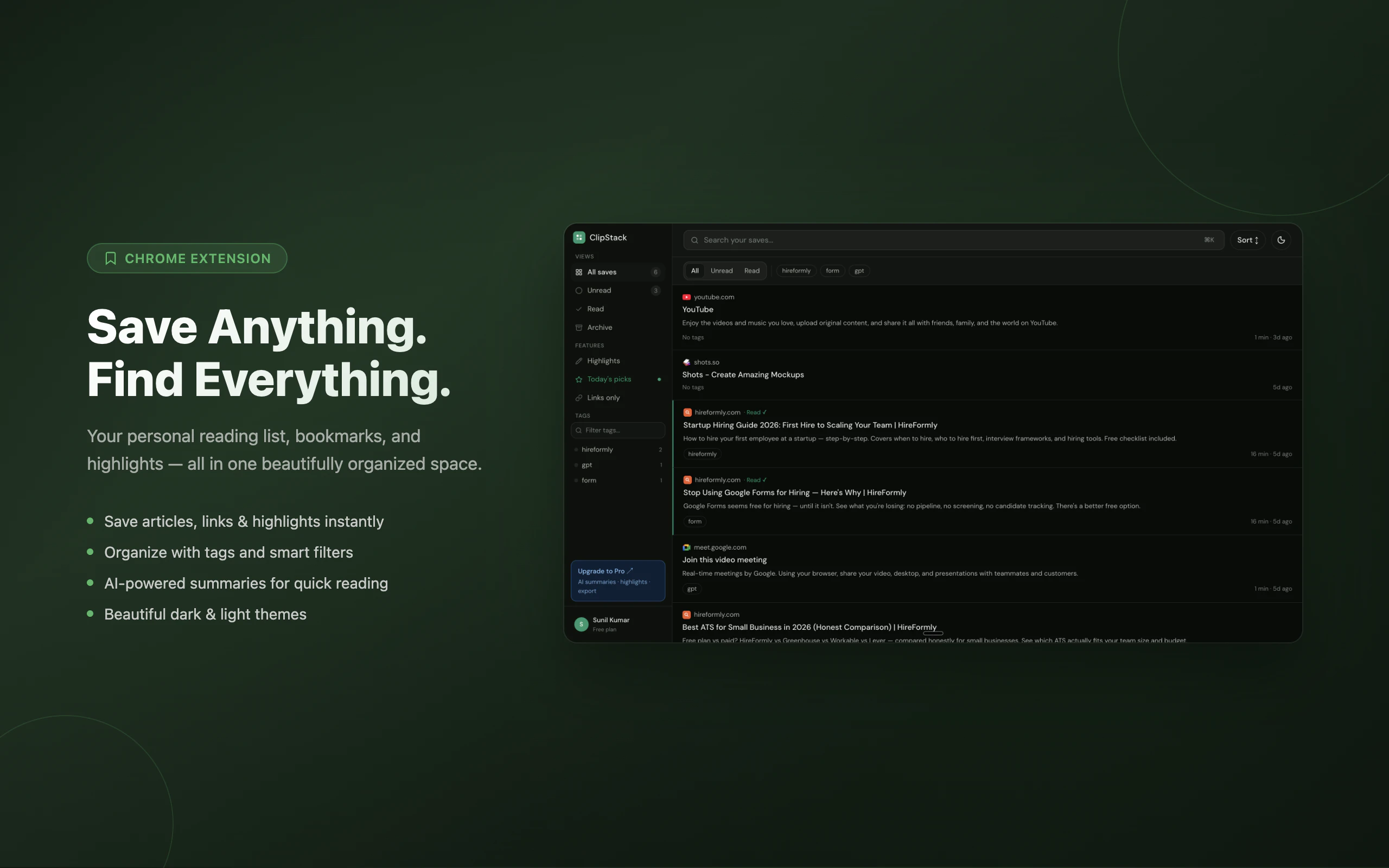 ClipStack — Pocket Alternative screenshot 3