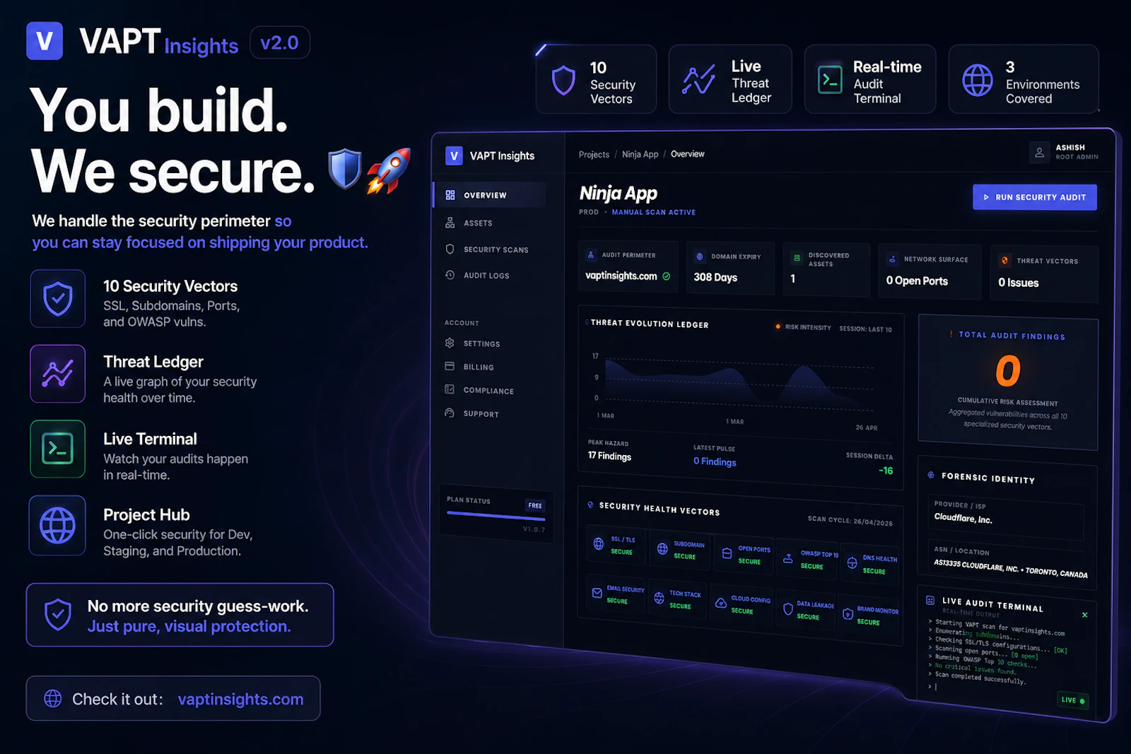 VAPT Insights v2.0 screenshot 1