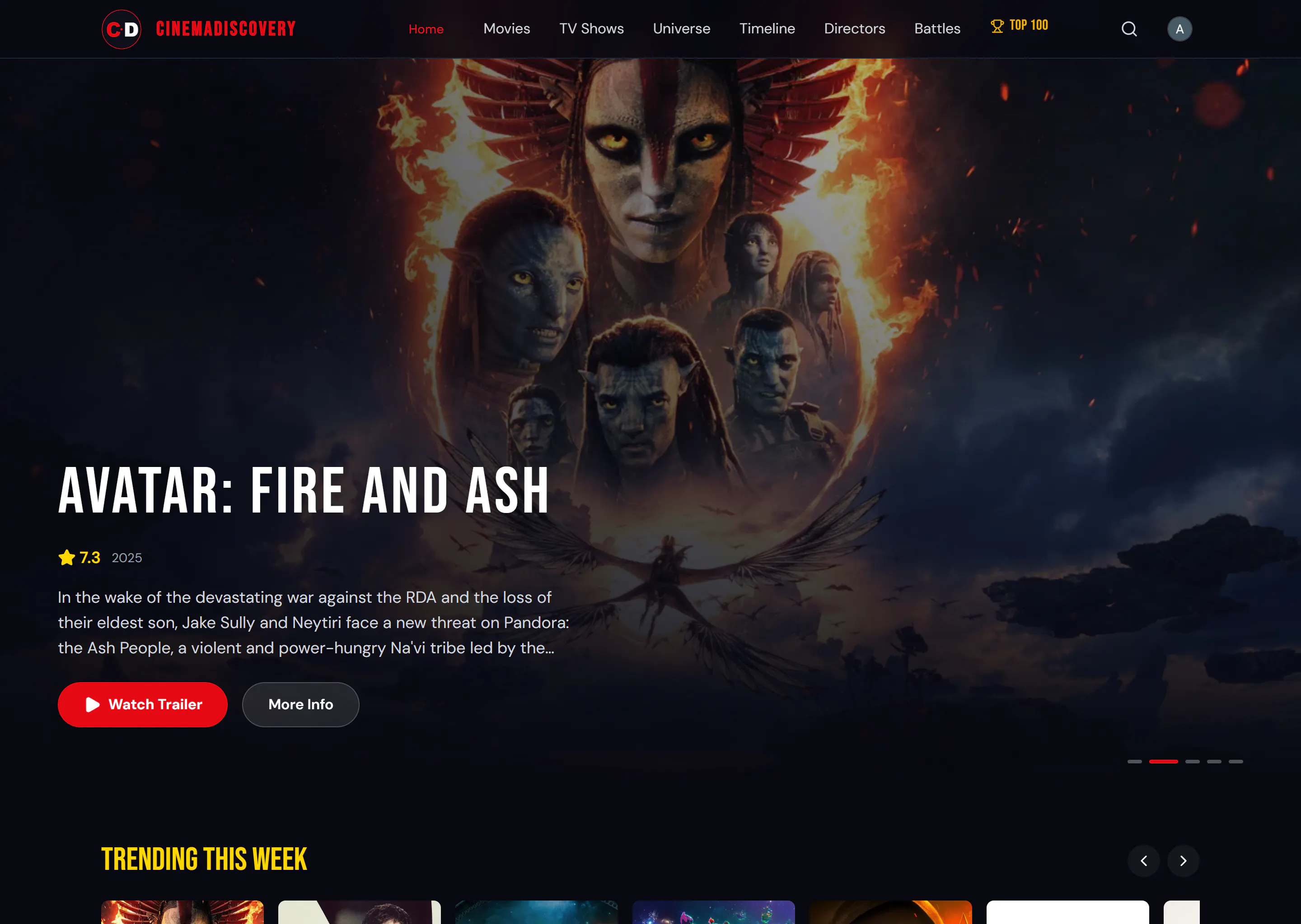 CinemaDiscovery 제품 배너
