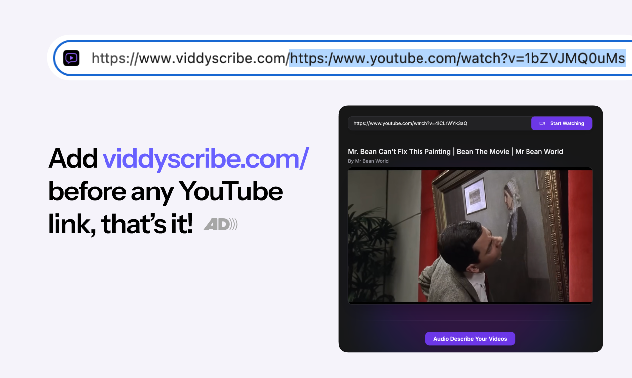 Média En temps réel - Regardez n'importe quel audio vidéo YouTube décrit avec AI 3
