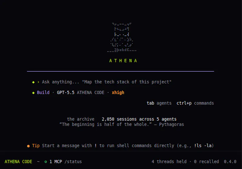 Athena Code screenshot 8