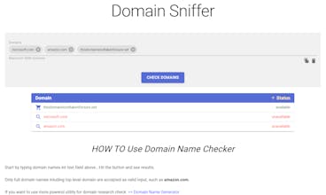 Domain Sniffer gallery image