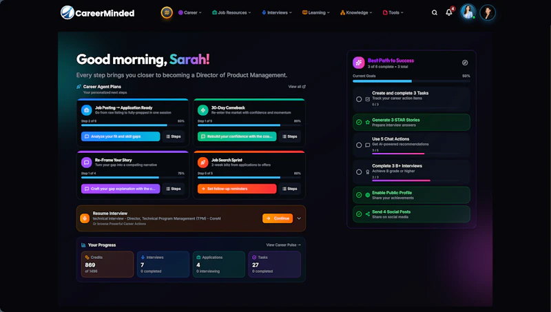 CareerMinded AI screenshot 1
