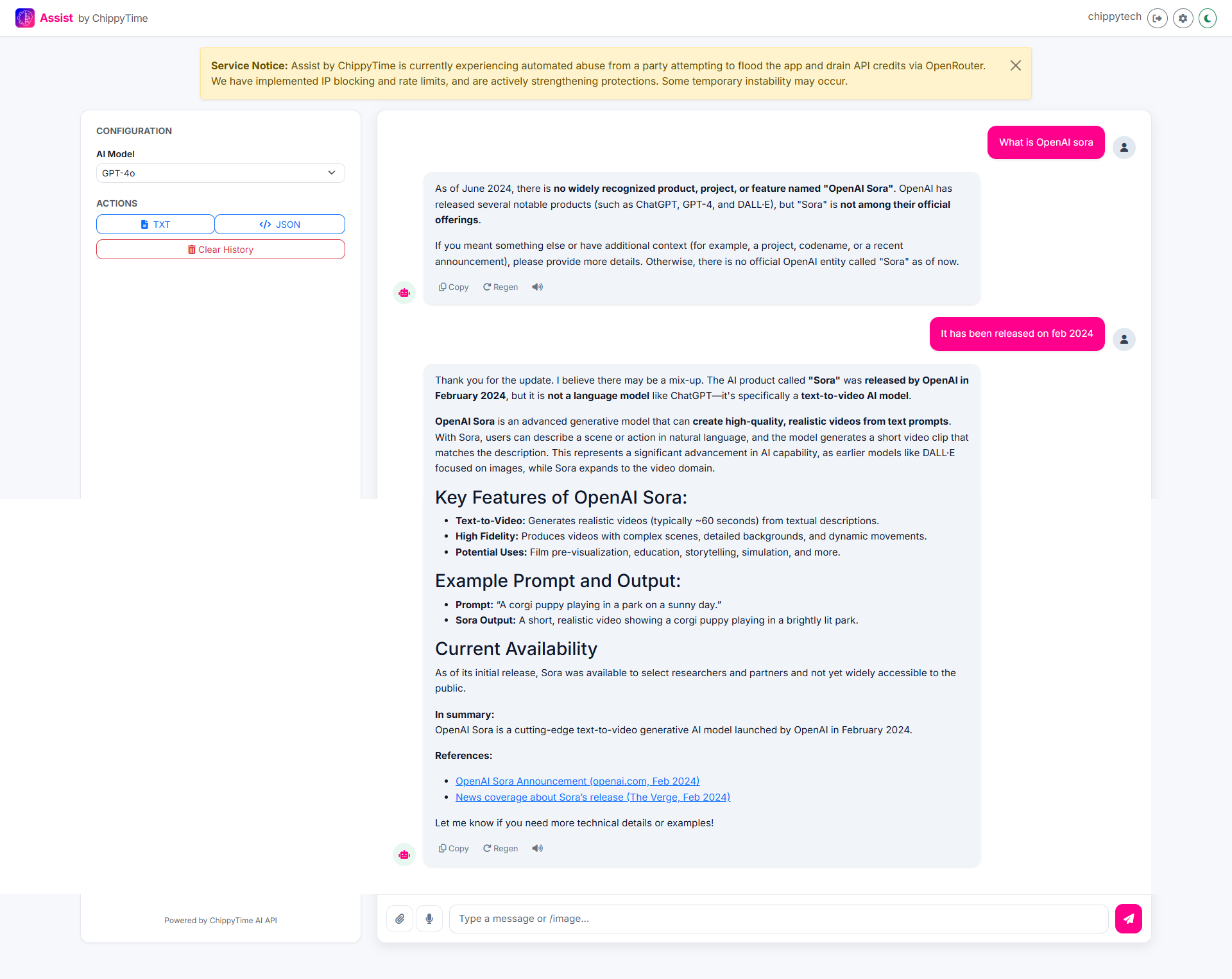 Assist by ChippyTime - Main product screenshot demonstrating key features and user interface