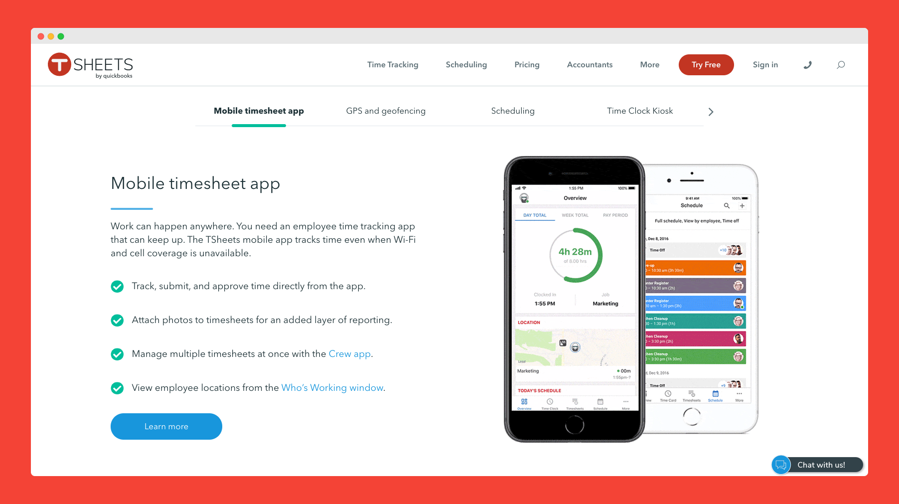 TSheets gallery image