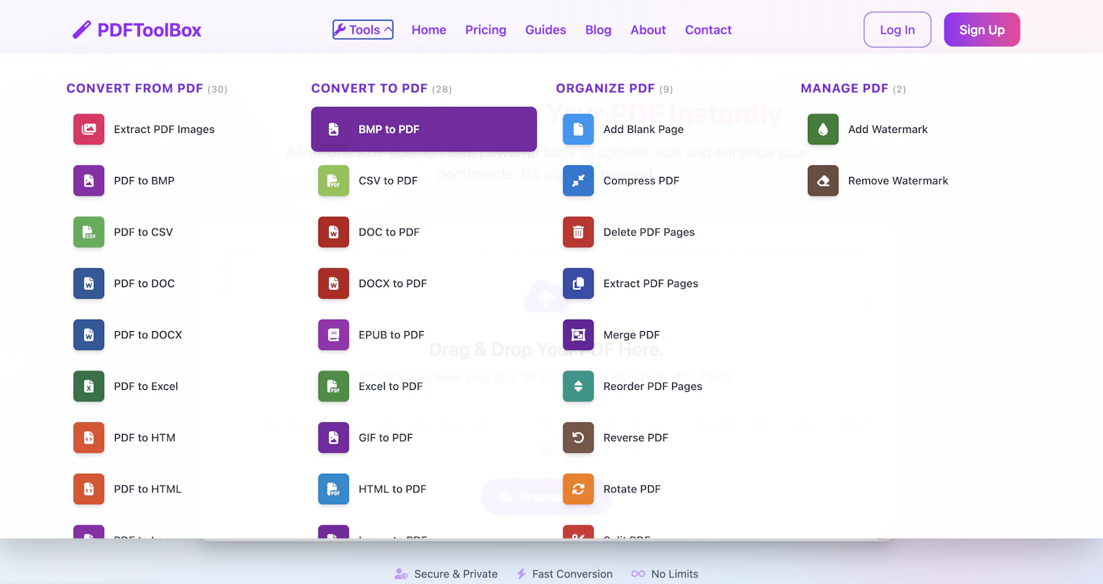 Toolscase PDF Tools screenshot 1