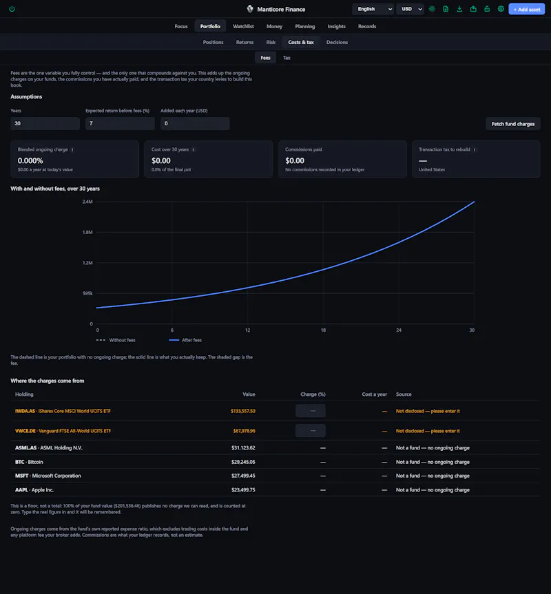 Manticore Finance screenshot 6