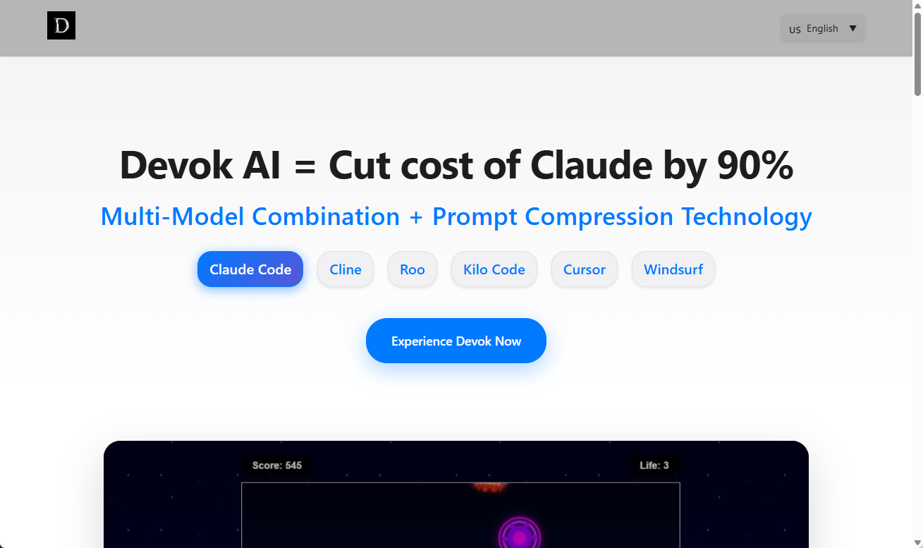 Média Dévorer - Réduisez les coûts de Claude de 90% dans Claude Code / Cline / Cursor 2