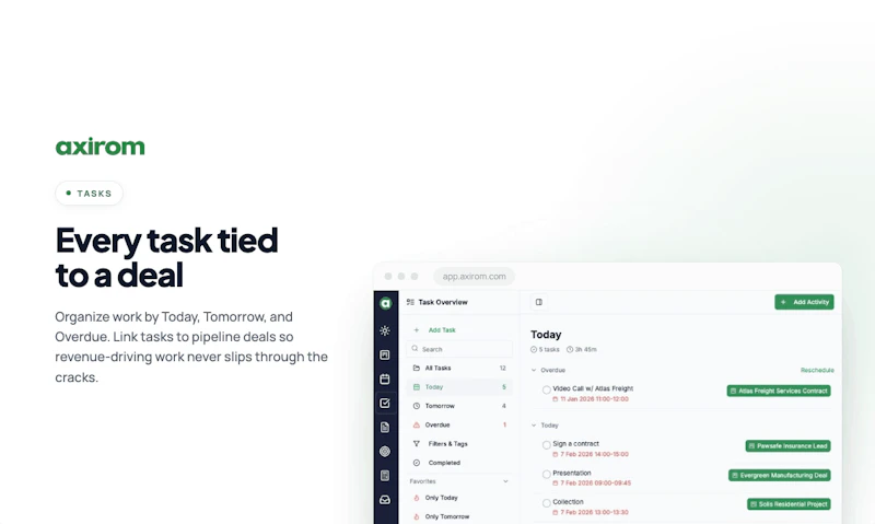 Axirom | All-in-One CRM screenshot 6