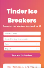 Tinder Ice Breaker gallery image