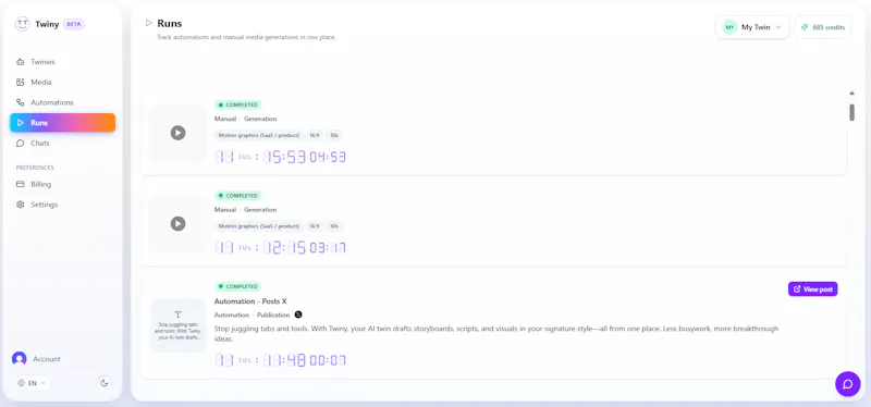 Twiny screenshot 5