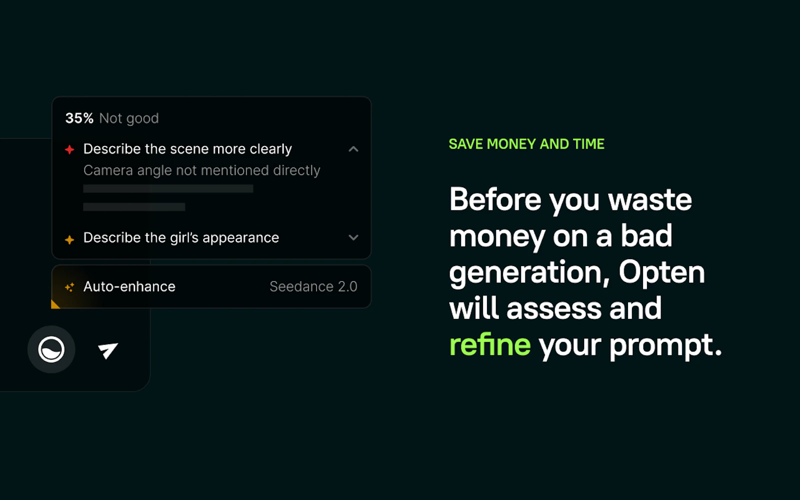 Opten: AI Image & Video Prompt Optimizer screenshot 2
