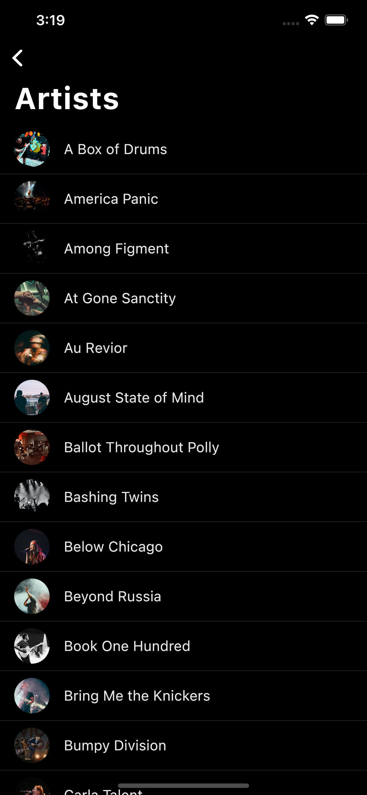 Koel Player gallery image