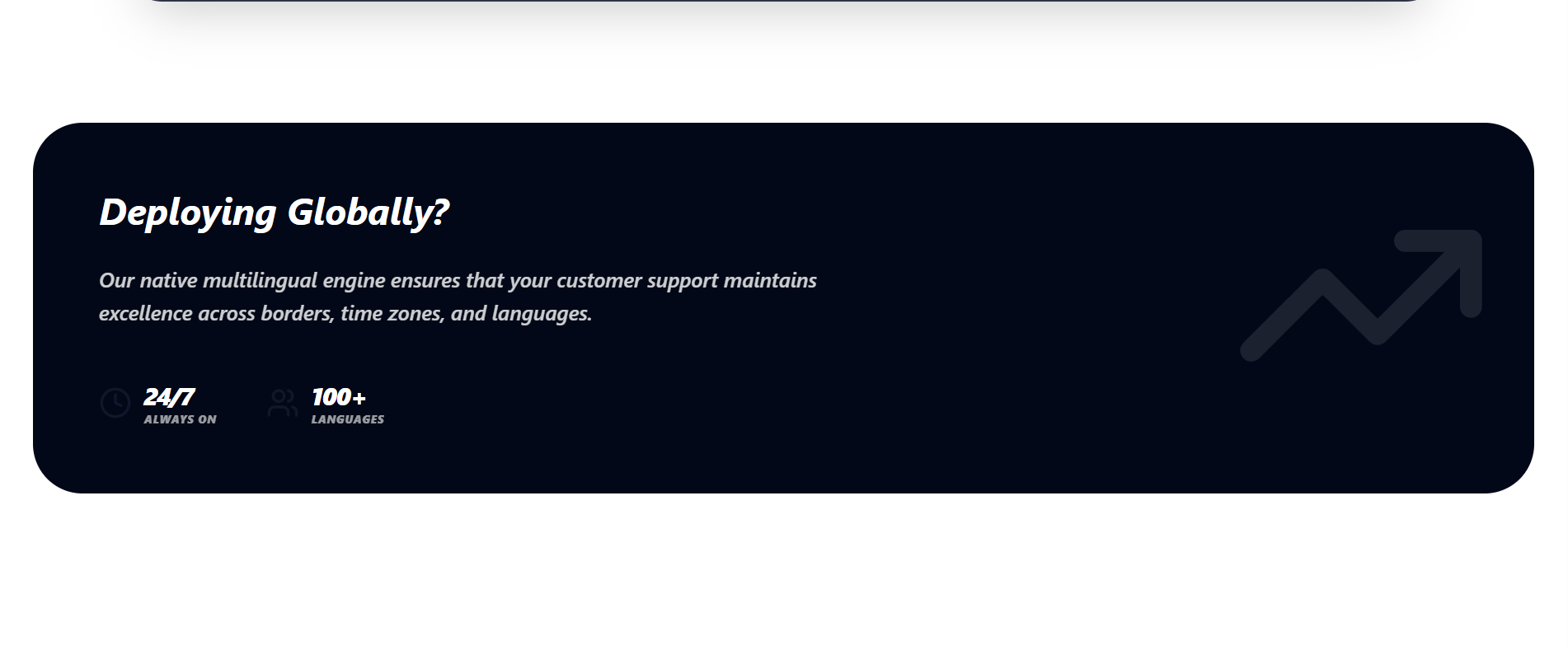 Custom Support AI - Screenshot 4 showing product features and functionality