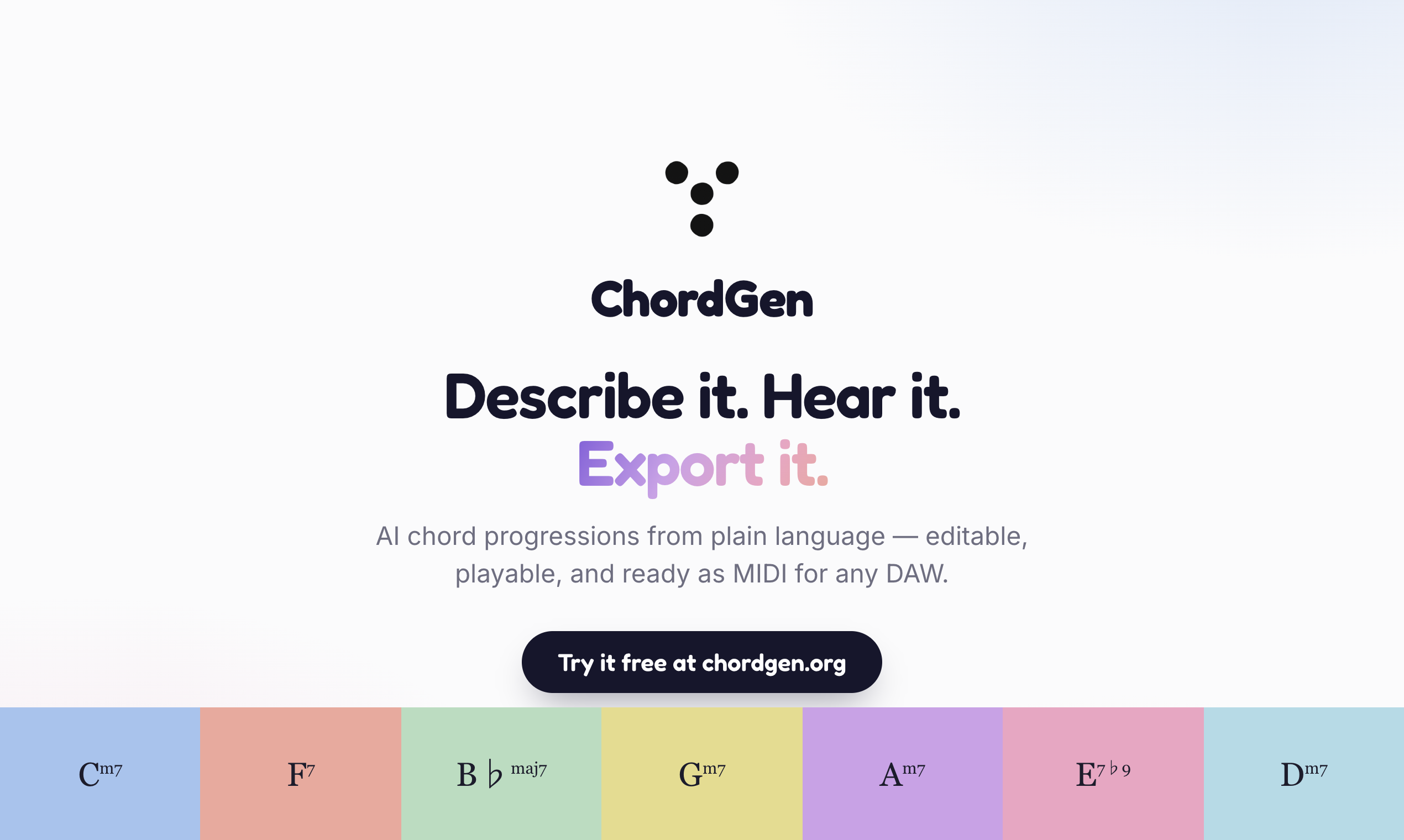 ChordGen gallery image