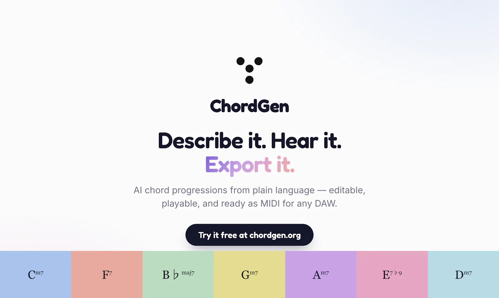 ChordGen screenshot 5