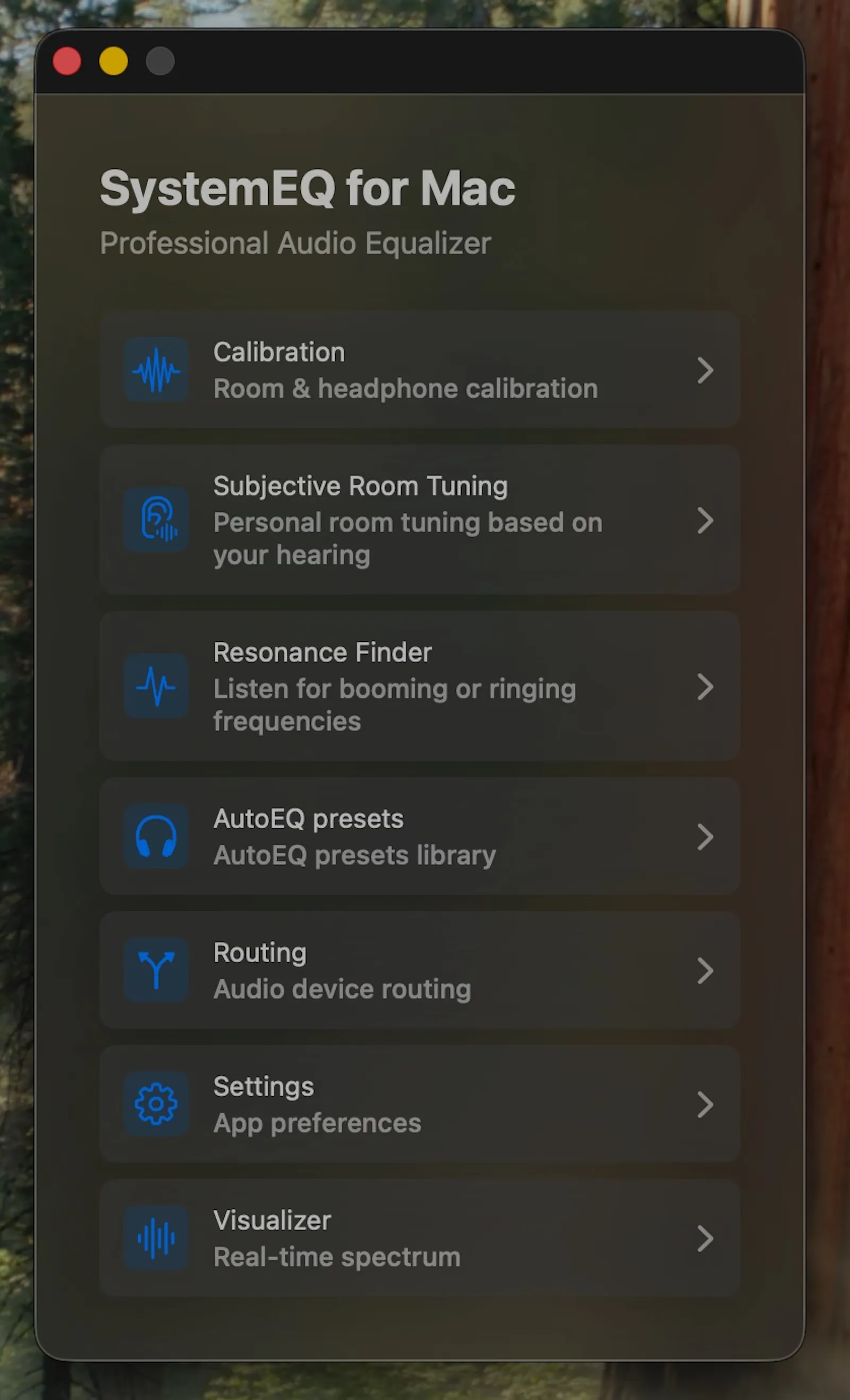 SystemEQ for Mac screenshot 1