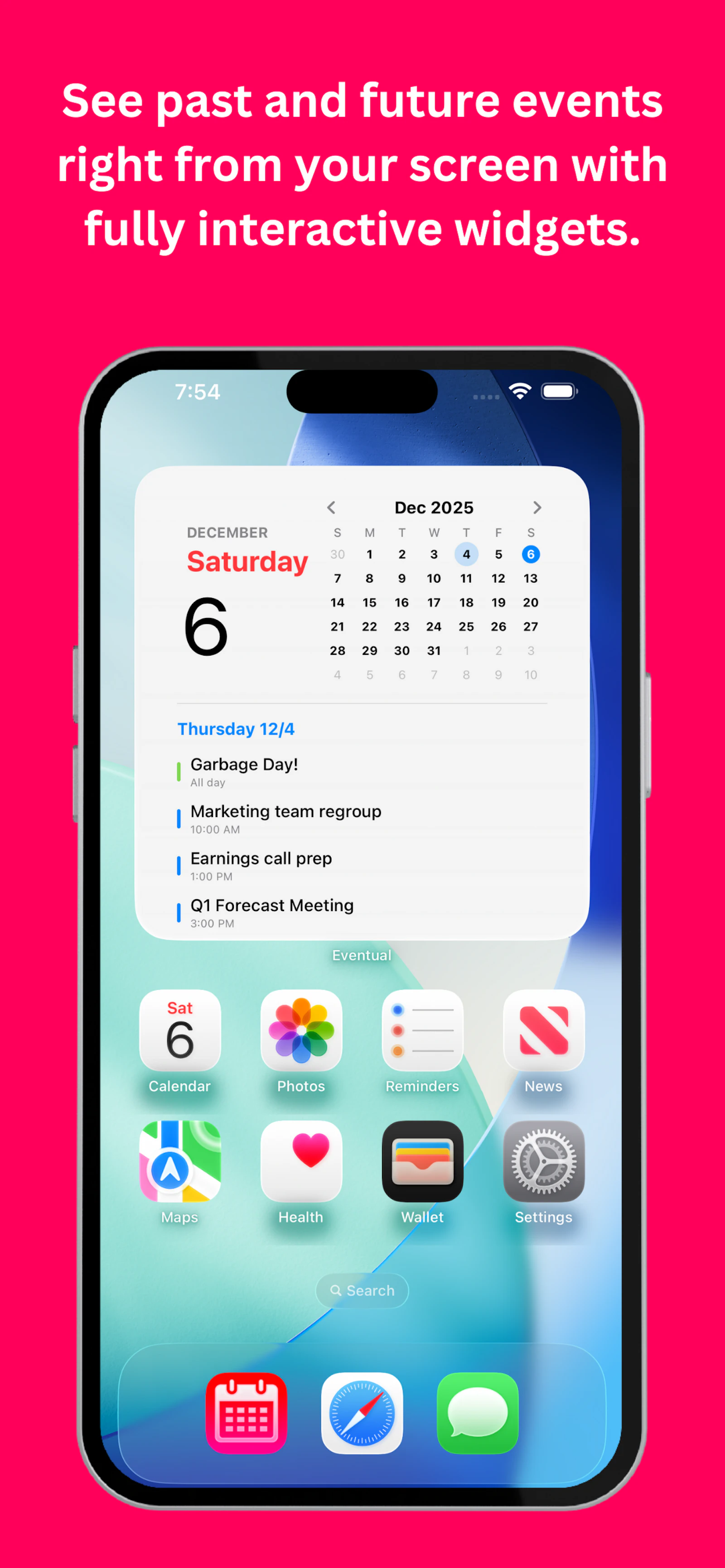 Eventual Calendar screenshot 5