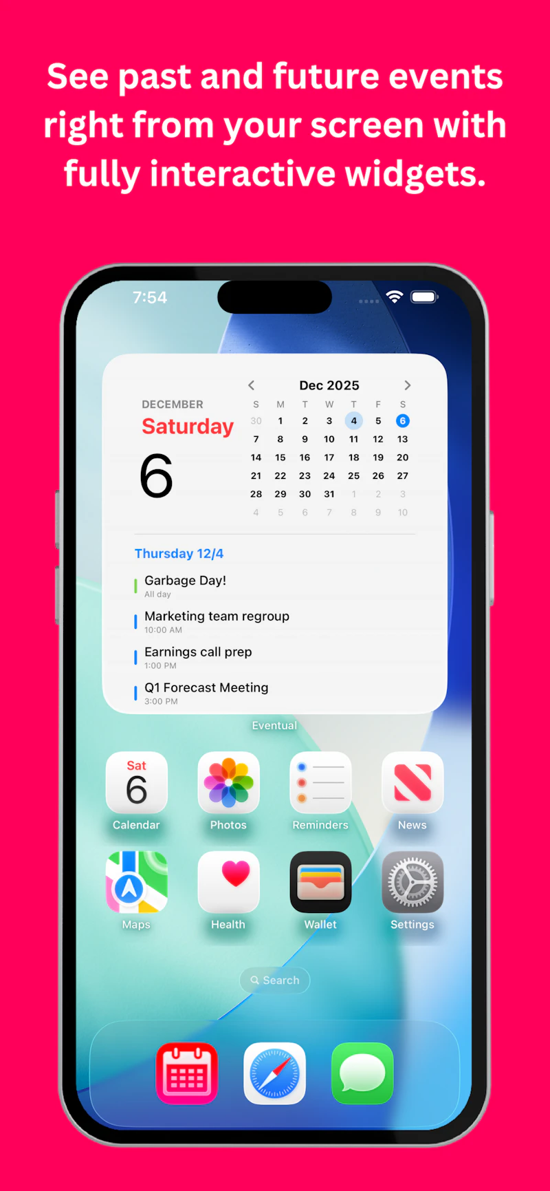 Eventual Calendar screenshot 5