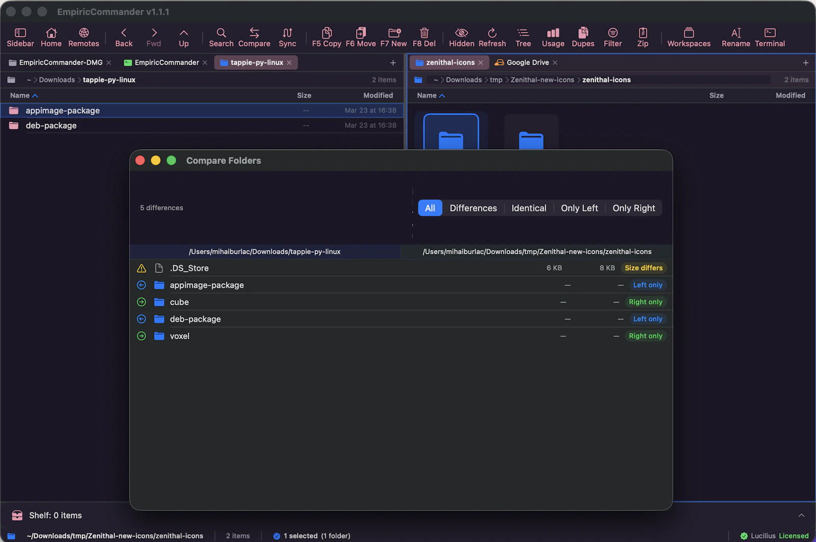 EmpiricCommander screenshot 3