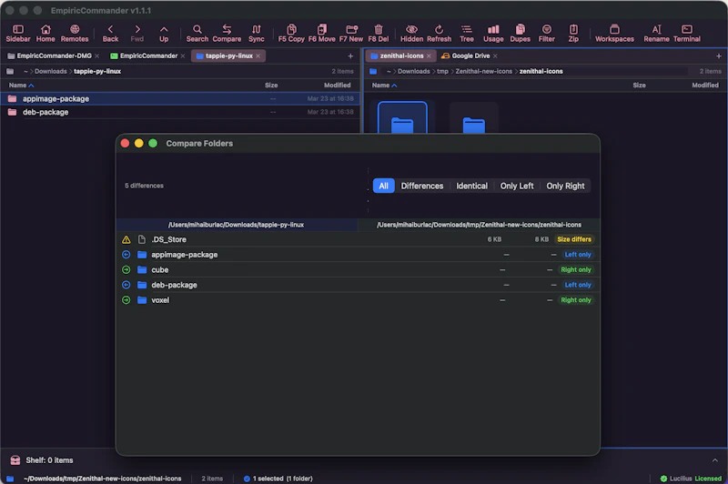 EmpiricCommander screenshot 3